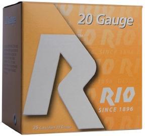 Rio Top Target Shotshell 20 ga 2-3/4"  7/8 oz #8  25/Box