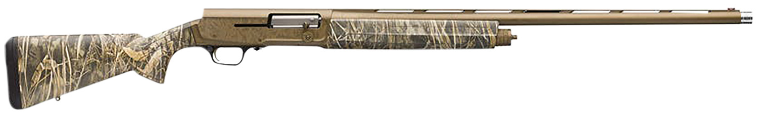 150952.jpg Browning 0119115005 A5 Wicked Wing Sweet Sixteen 16 Gauge 2.75" 4+1 26", Burnt Bronze Cerakote Barrel/Engraved Rec, Realtree Max-7, Fiber Optic Sight, Oversized Controls, 3 Chokes Included - Image 1