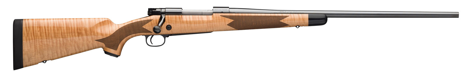 4546.jpg Winchester Repeating Arms 535218233 Model 70 Super Grade 300 Win Mag Caliber with 3+1 Capacity, 26" Barrel, High Polished Blued Metal Finish, & Gloss AAA Maple Stock Right Hand (Full Size) - Image 1