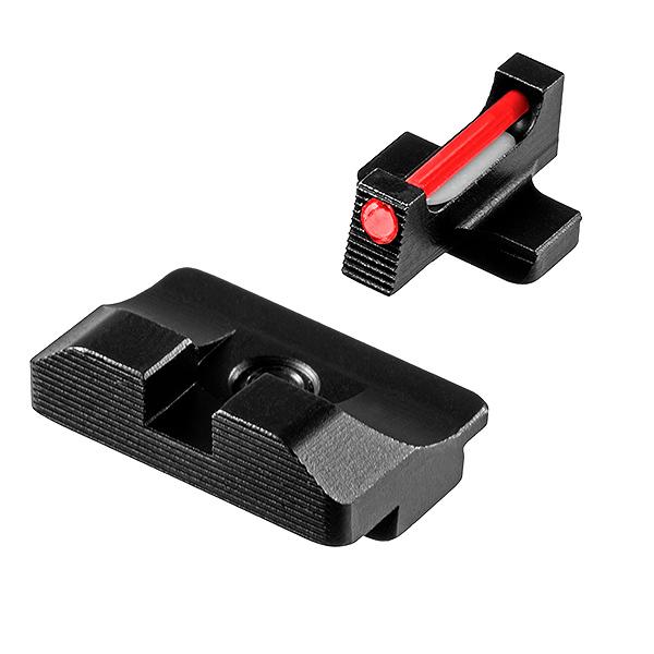 https3A2F2Fmedia.chattanoogashooting.com2Fimages2Fproduct2FXRTG132XD2FXRTG132XD.jpg Truglo Fiber Optic Pro Sight Set For Springfield XD Series (XD XDS XDE XDM excluding 5.25" Comp Series) - Image 1