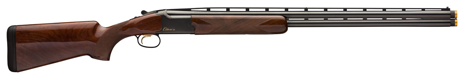 107950.jpg Browning 018115304 Citori CX 12 Gauge 28" Barrel 3" 2rd, Lightweight Blued Barrels & Gold Accented Receiver, American Black Walnut Stock, Crossover Design For Hunting/Sporting Clay/Skeet/Trap - Image 1