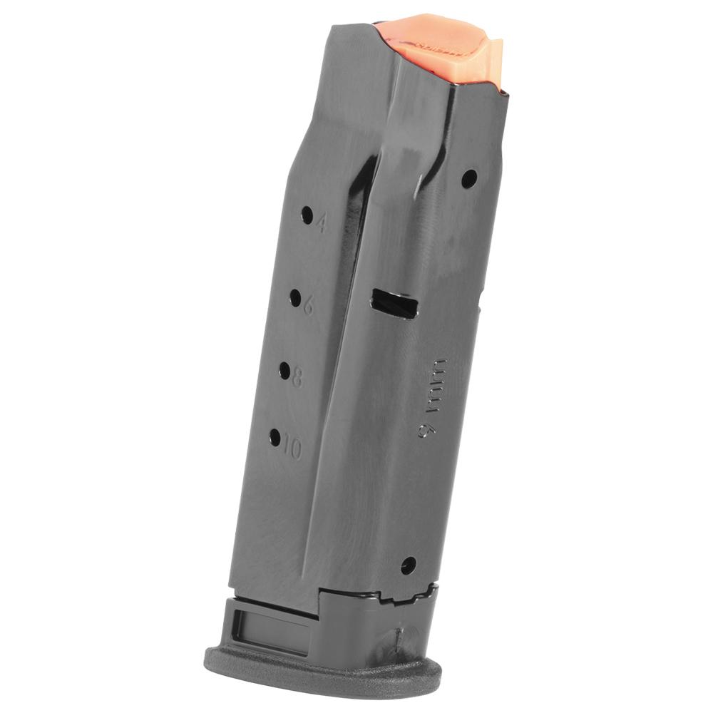 https3A2F2Fmedia.chattanoogashooting.com2Fimages2Fproduct2FSW144742FSW14474-1.jpg Smith & Wesson M&P Shield X Handgun Magazine 9mm Luger 10/rd Pkgd - Image 1