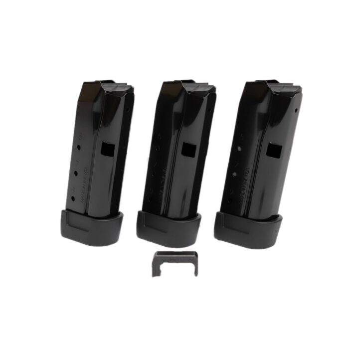 Shield Arms Z9 Handgun Magazine for Glock 43 Black 9mm Luger 9/rd 3/ct - Image 1