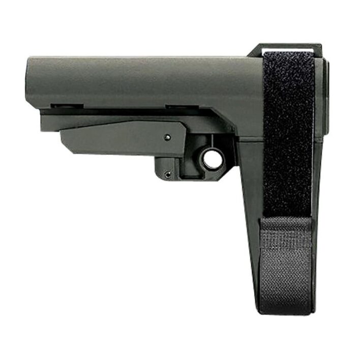 SB Tactical SBA3 5-Position Adjustable Stabilizing Brace Stealth Grey - Image 1