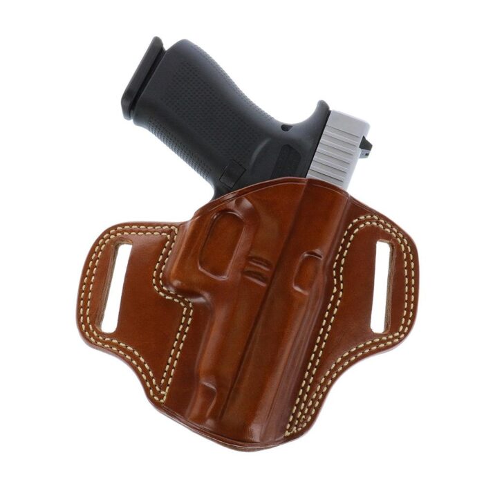 Galco Combat Master Belt Holster for Colt 1911 5" Tan RH - Image 1