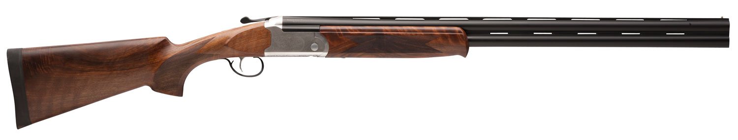 24732.jpg Stevens 22594 555 E 28 Gauge Break Open 2.75" 2rd 26" Black Satin Over/Under Vent Rib Barrel, Engraved Satin Silver Aluminum Receiver, Fixed Satin Turkish Walnut Stock, Ambidextrous - Image 1
