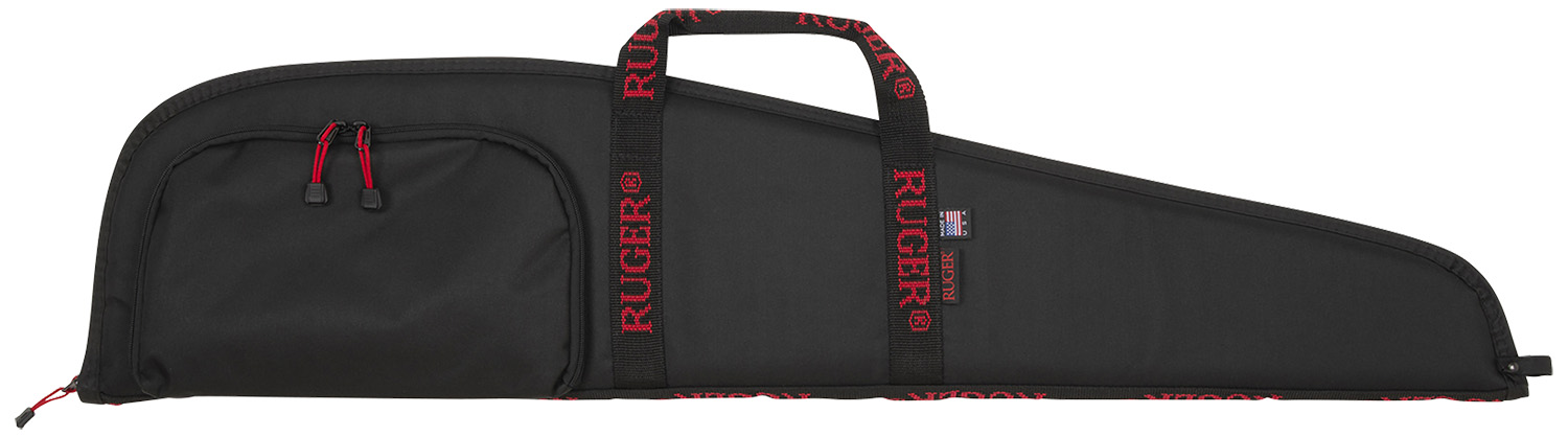 16667.jpg Ruger 27140 Rifle Case 40" Black Endura w/ Red Ruger Logo Accessory Pocket & Foam Padding - Image 1