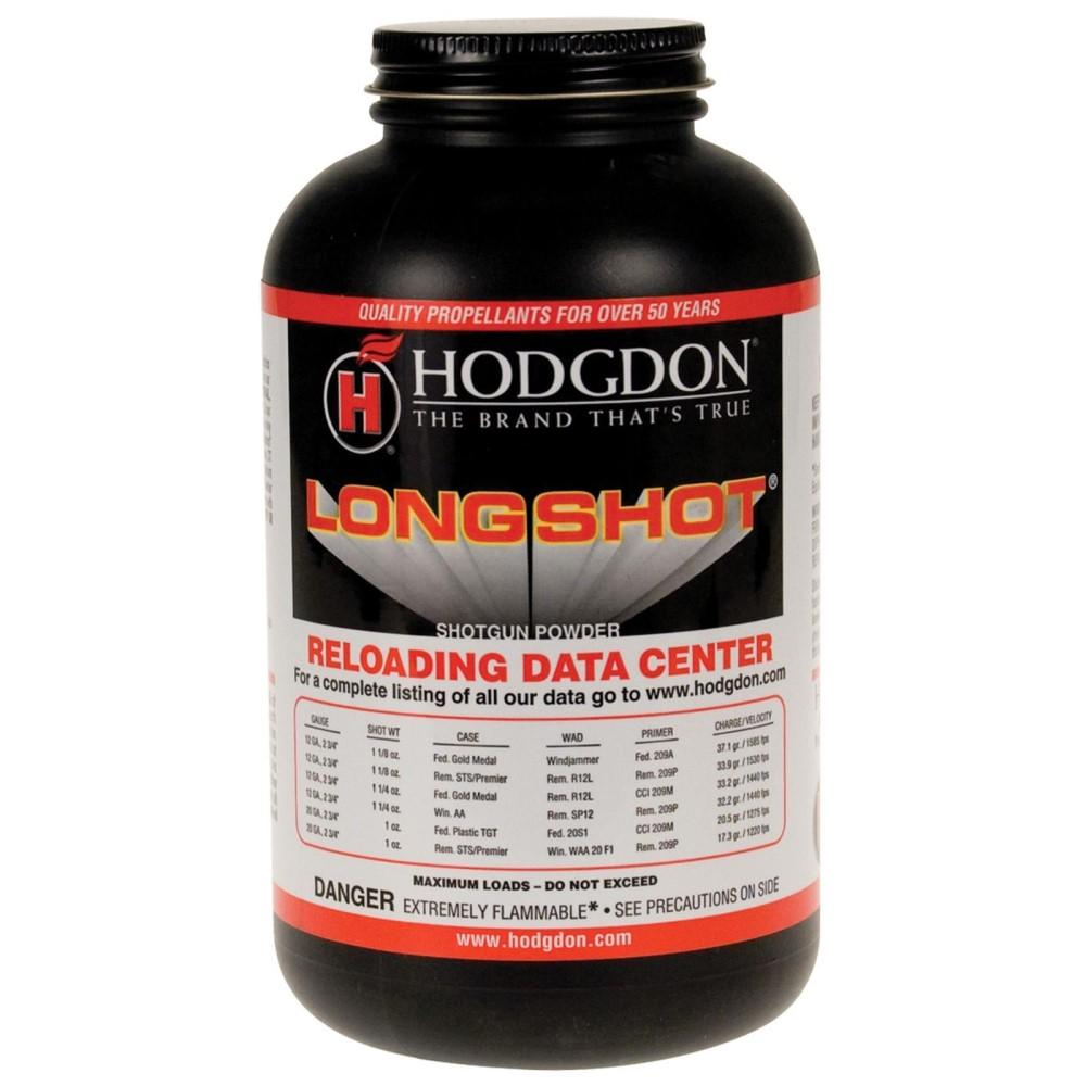 https3A2F2Fmedia.chattanoogashooting.com2Fimages2Fproduct2FHDLS12FHDLS1_1.jpg Hodgdon LONGSHOT Spherical Shotshell & Handgun Powder 1 lb - Image 1