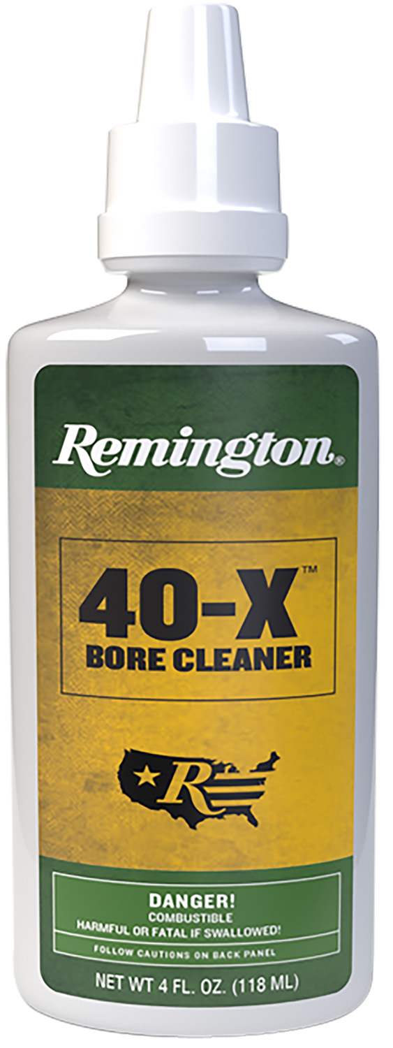 66601.jpg Remington Accessories 18397 40-X Bore Cleaner Removes Carbon/Lead/Plastic Fouling/Powder 4 oz Squeeze Bottle - Image 1