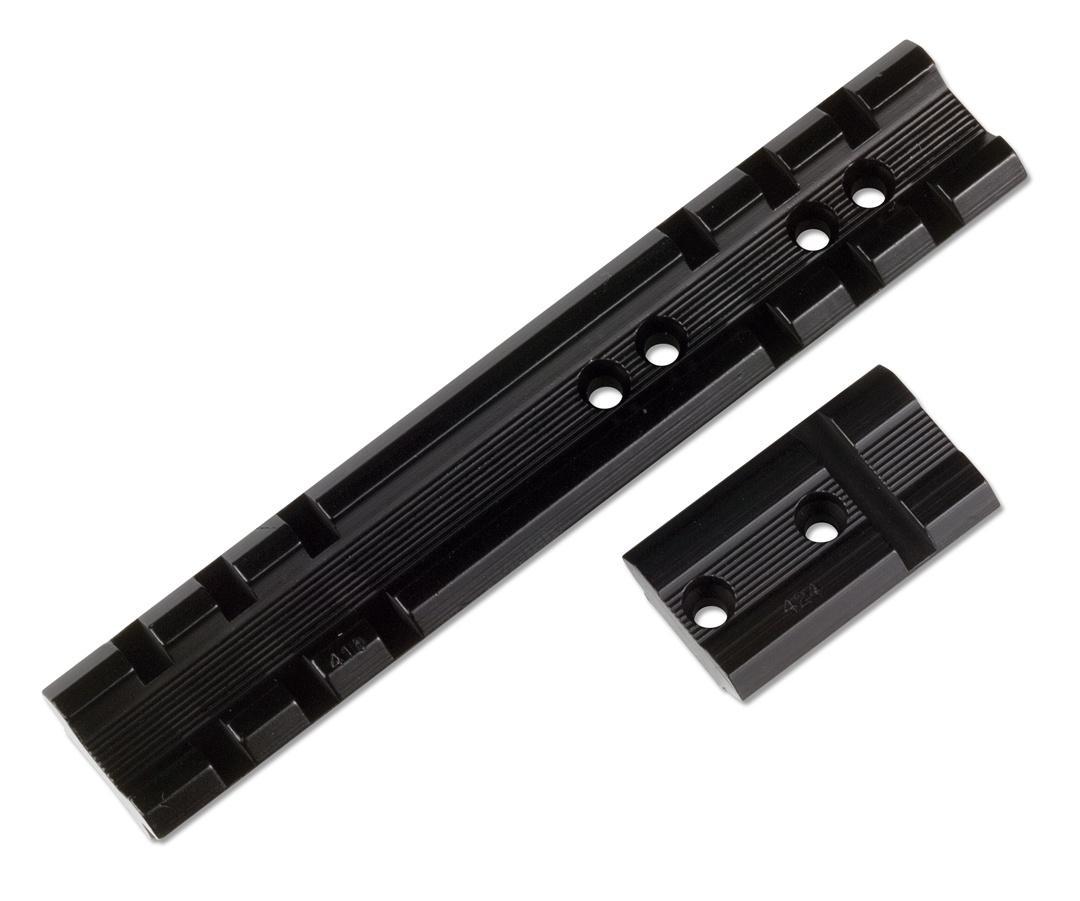 https3A2F2Fmedia.chattanoogashooting.com2Fimages2Fproduct2FWE484562FWE48456.jpg Weaver Standard Top Mount Aluminum Scope Base - Matte - #432M - Image 1
