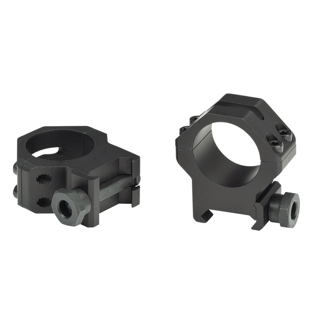 https3A2F2Fmedia.chattanoogashooting.com2Fimages2Fproduct2FWE995122FWE99512-1.jpg Weaver 4-Hole Tactical Picatinny Aluminum Scope Rings 1" High Matte - Image 1
