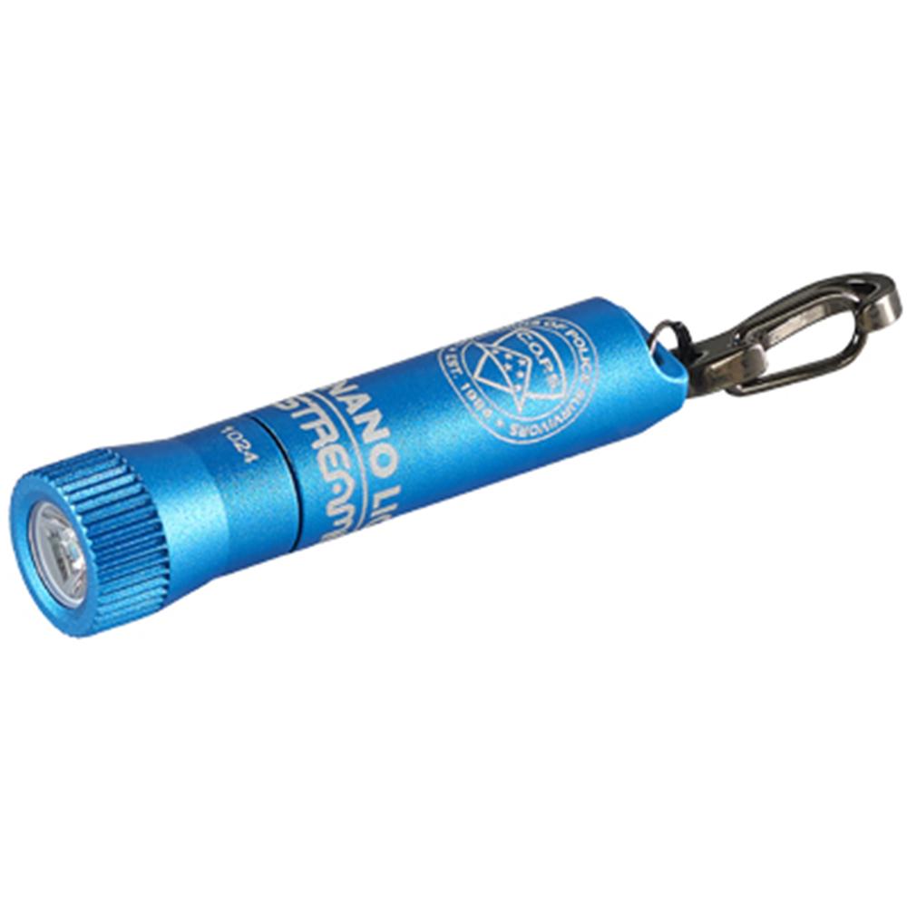 https3A2F2Fmedia.chattanoogashooting.com2Fimages2Fproduct2FSM730212FSM73021-1.jpg Streamlight C.O.P.S. Nano Light II Flashlight 20 Lumen Blue - Image 1