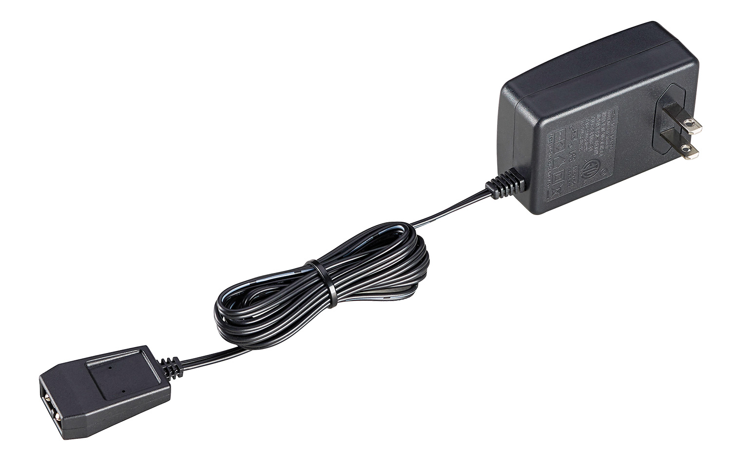 Stacked from 5 images. Method=B (R=8,S=4) Streamlight 22060 Charging Cable Black 120 Volt For Streamlight - Image 1