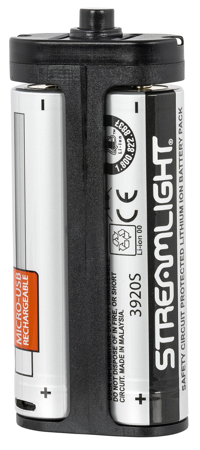 127316.jpg Streamlight 78105 Stinger 2020 Battery Pack Black/Silver 3.7 Volts 2,600 mAh (2) Single Pack - Image 1