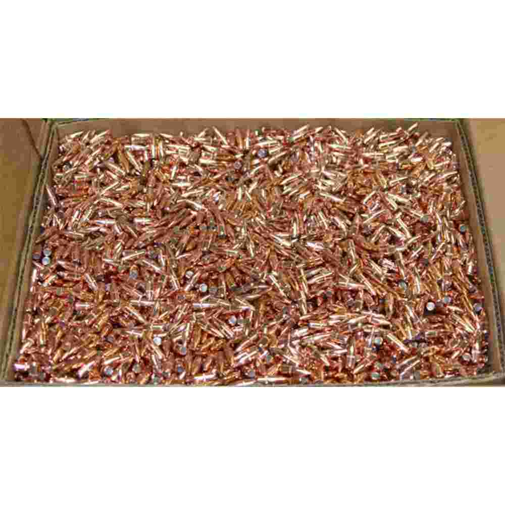 https3A2F2Fmedia.chattanoogashooting.com2Fimages2Fproduct2FHO226722FHO22672-1.jpg Hornady Traditional / FMJ Rifle Bullets .22 cal .224" 55 gr FMJ-BT With Cannelure (W/C) - 1000/ct - Image 1
