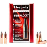 Hornady 3515 InterLock  35 Cal .358 200 gr Round Nose 100 Per Box/ 15 Case