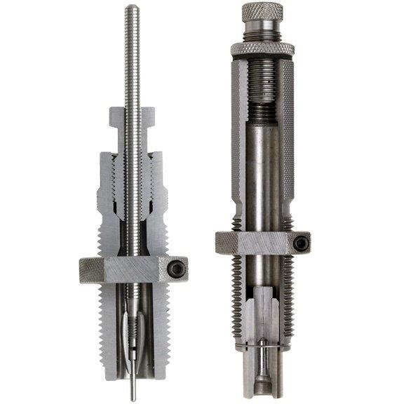 https3A2F2Fmedia.chattanoogashooting.com2Fimages2Fproduct2FPC5463372FPC546337.jpg Hornady Custom Grade New Dimension Series IV Rifle 2-Die Set .30 Nosler .308" - Image 1