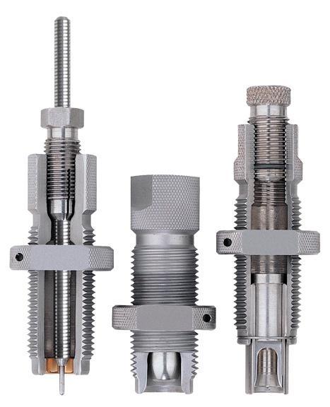 https3A2F2Fmedia.chattanoogashooting.com2Fimages2Fproduct2FPC5465752FPC546575.jpg Hornady Custom Grade Series II 3-Die Pistol Set .357 Sig .355" - Image 1