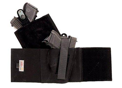 17536.jpg Galco CAB2M Cop Ankle Band Size Medium Black Neoprene Velcro Compatible w/Sig P365/Glock 42/Ruger LCP II Right Hand - Image 1