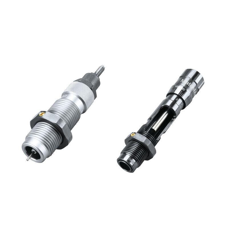 https3A2F2Fmedia.chattanoogashooting.com2Fimages2Fproduct2FRC136102FRC136102520.jpg RCBS Matchmaster Competition Neck Size Bushing Die Set 7mm Rem Mag - Image 1
