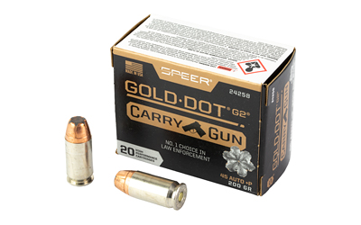 Springfield-Armory .45 ACP 200gr GOLD DOT Brass – 20rd