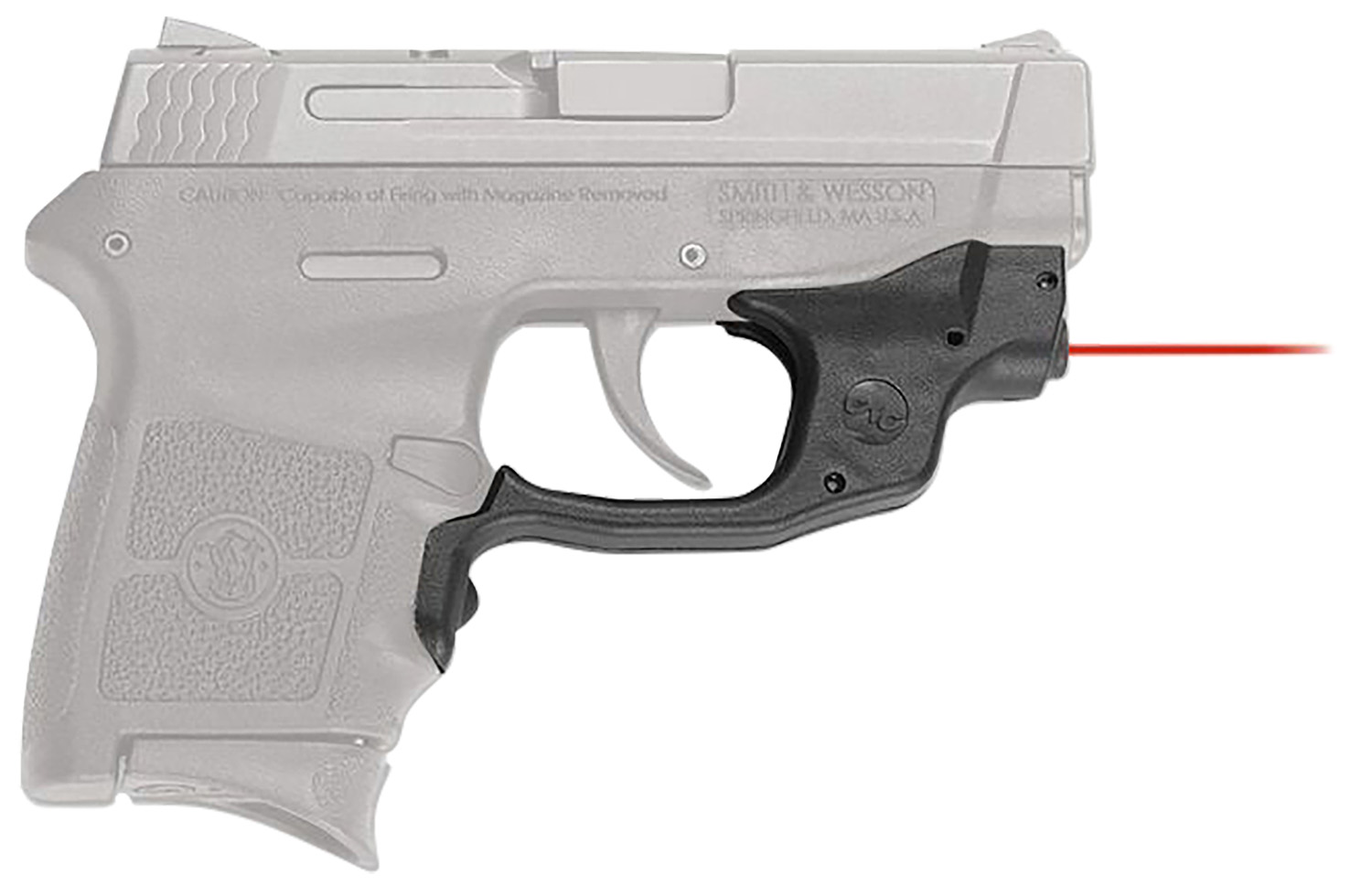 95673.jpg Crimson Trace 0145601 Laserguard Fits S&W M&P Bodyguard .380, Red Laser Black Polymer - Image 1
