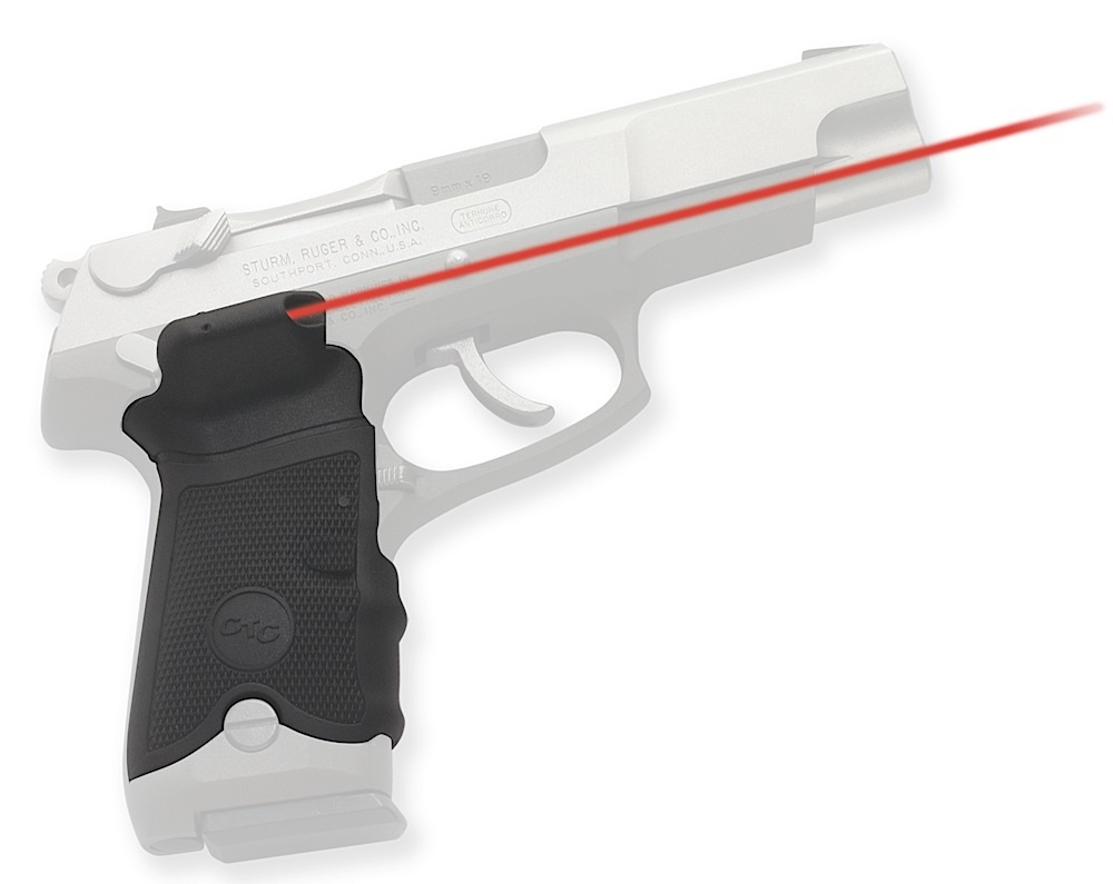 12814.jpg Crimson Trace 011190 Lasergrips Fits Ruger P-Series, Red Laser Black Polymer - Image 1