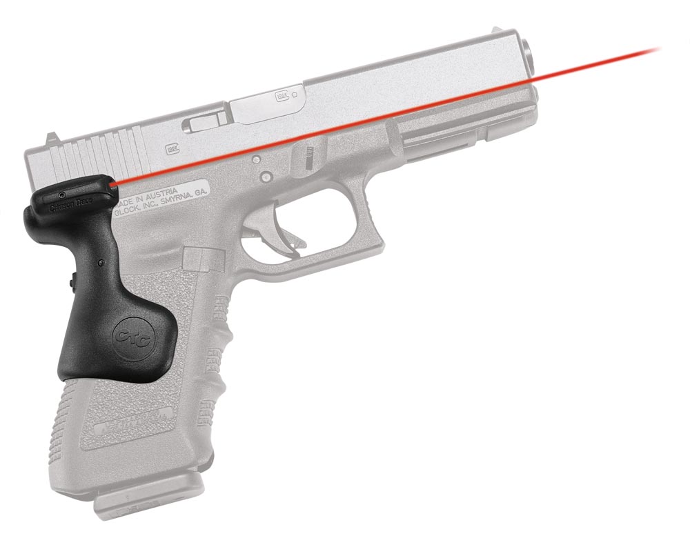 93264.jpg Crimson Trace 0167101 Lasergrips Compatible w/ Glock Gen3/4/5 Full Size, Red Laser Black Polymer - Image 1