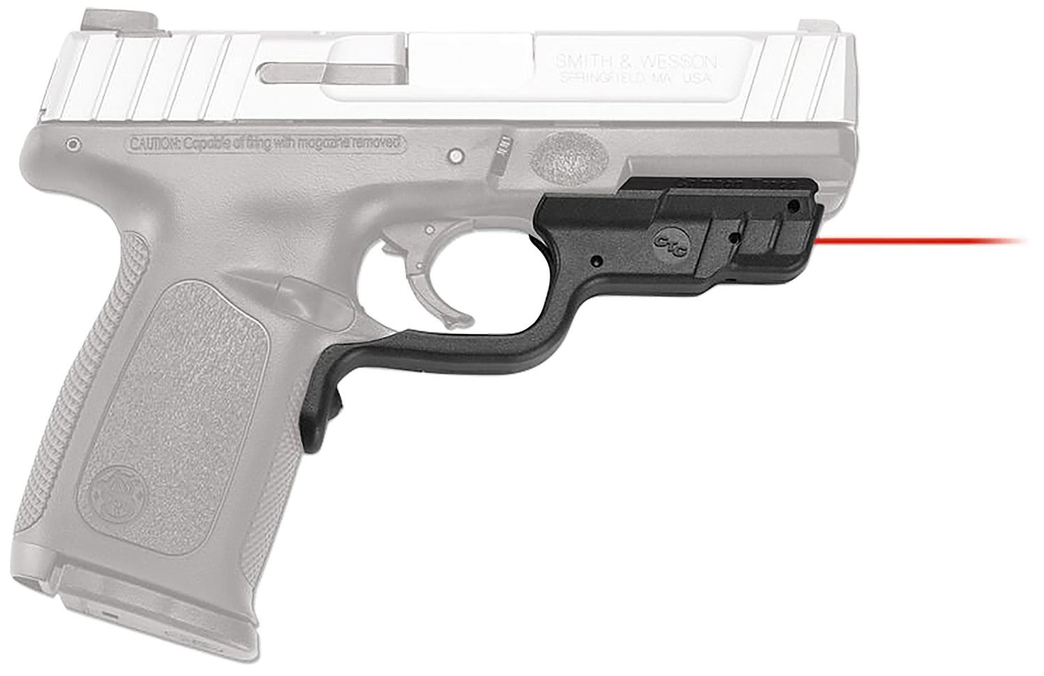 100880.jpg Crimson Trace 0175701 Laserguard Fits S&W SD, Red Laser Black Polymer - Image 1