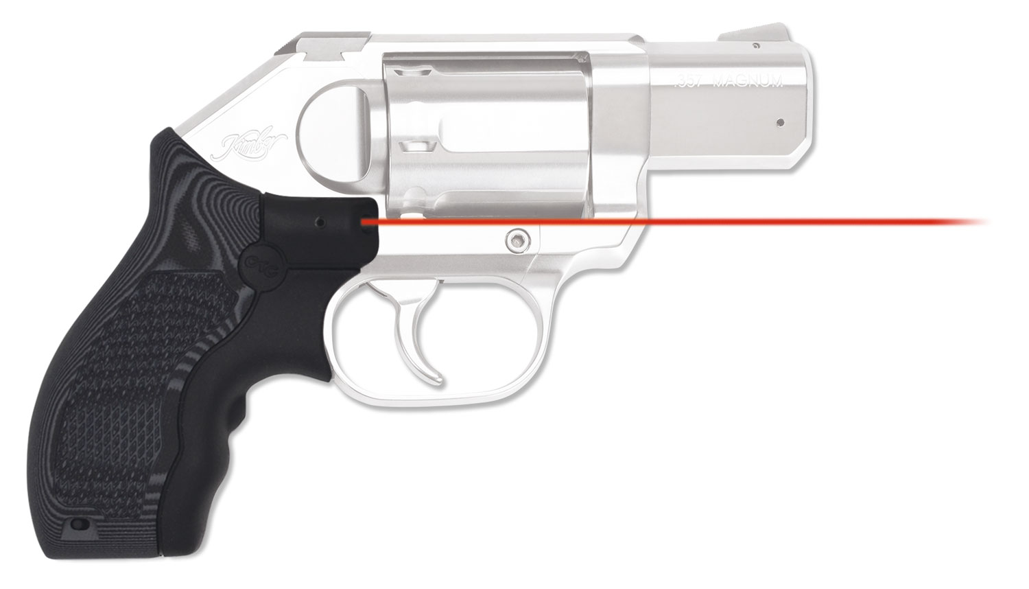 107809.jpg Crimson Trace 0185001 Lasergrips Master Series Kimber K6S, Red Laser Black/Gray G10 - Image 1