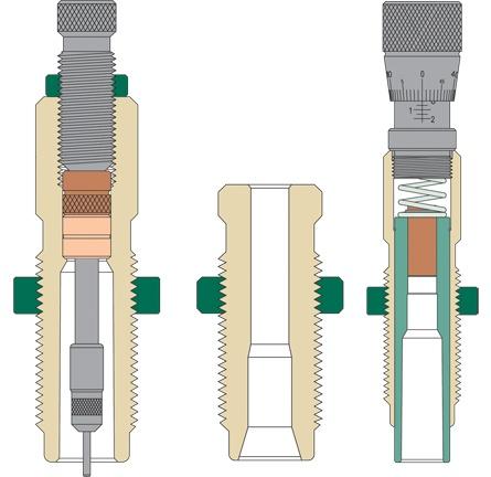 https3A2F2Fmedia.chattanoogashooting.com2Fimages2Fproduct2FRB384872FRB38487.jpg Redding Type S-Match Bushing Neck Die Set 6.5 PRC - Image 1