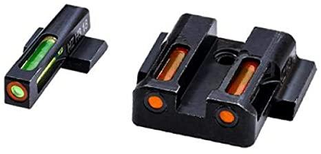 https3A2F2Fmedia.chattanoogashooting.com2Fimages2Fproduct2FVHMPSN6212FMPSN621.jpg HIVIZ LiteWave H3 sight Orange/Green LitePipe/Orange front ring fits S&W Shield models - Image 1