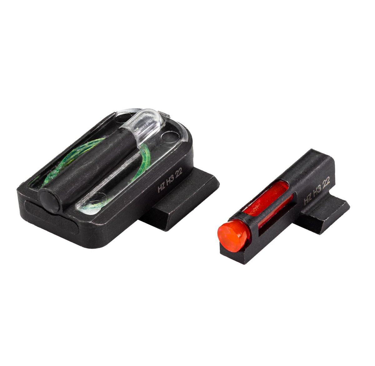 https3A2F2Fmedia.chattanoogashooting.com2Fimages2Fproduct2FVHSG320FD212FVHSG320FD21-2.jpg Hiviz FASTDOT H3 Red front/Green Rear Sight For SIG P320 P365 9mm - Image 1