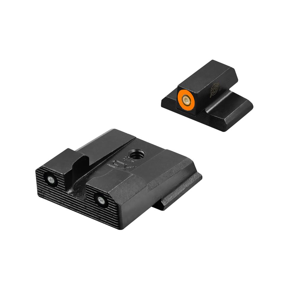 https3A2F2Fmedia.chattanoogashooting.com2Fimages2Fproduct2FAQHKR203P6N2FAQHKR203P6N-1.jpg XS Sights R3D 2.0 Night Sights for HK P30 45 45C VP9 Orange - Image 1