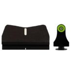 XS Sight DXW2 Standard Dot Sight for Glock Suppressor Hgt 17 19 22-24 26 27 - Green