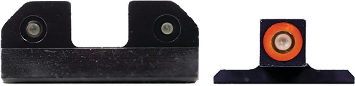 https3A2F2Fmedia.chattanoogashooting.com2Fimages2Fproduct2FAQSWR032S6N2FAQSWR032S6N.jpg XS Night Sights R3D Night Sights Orange - S&W M&P & M2.0: Full Size & Compact - Image 1