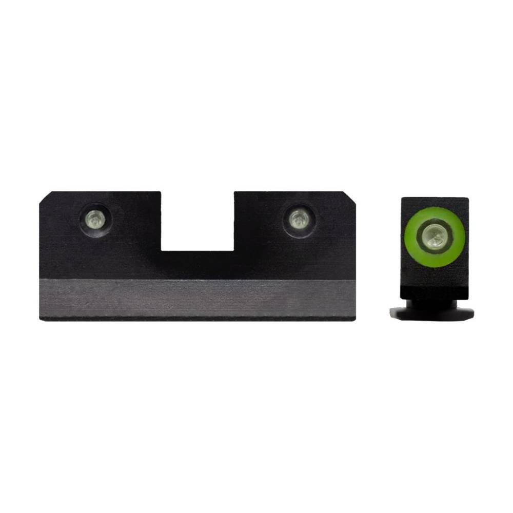 https3A2F2Fmedia.chattanoogashooting.com2Fimages2Fproduct2FAQTSR004S6G2FAQTSR004S6G.jpg XS Sight Systems R3D Night Sights Green for Taurus G2 - Image 1