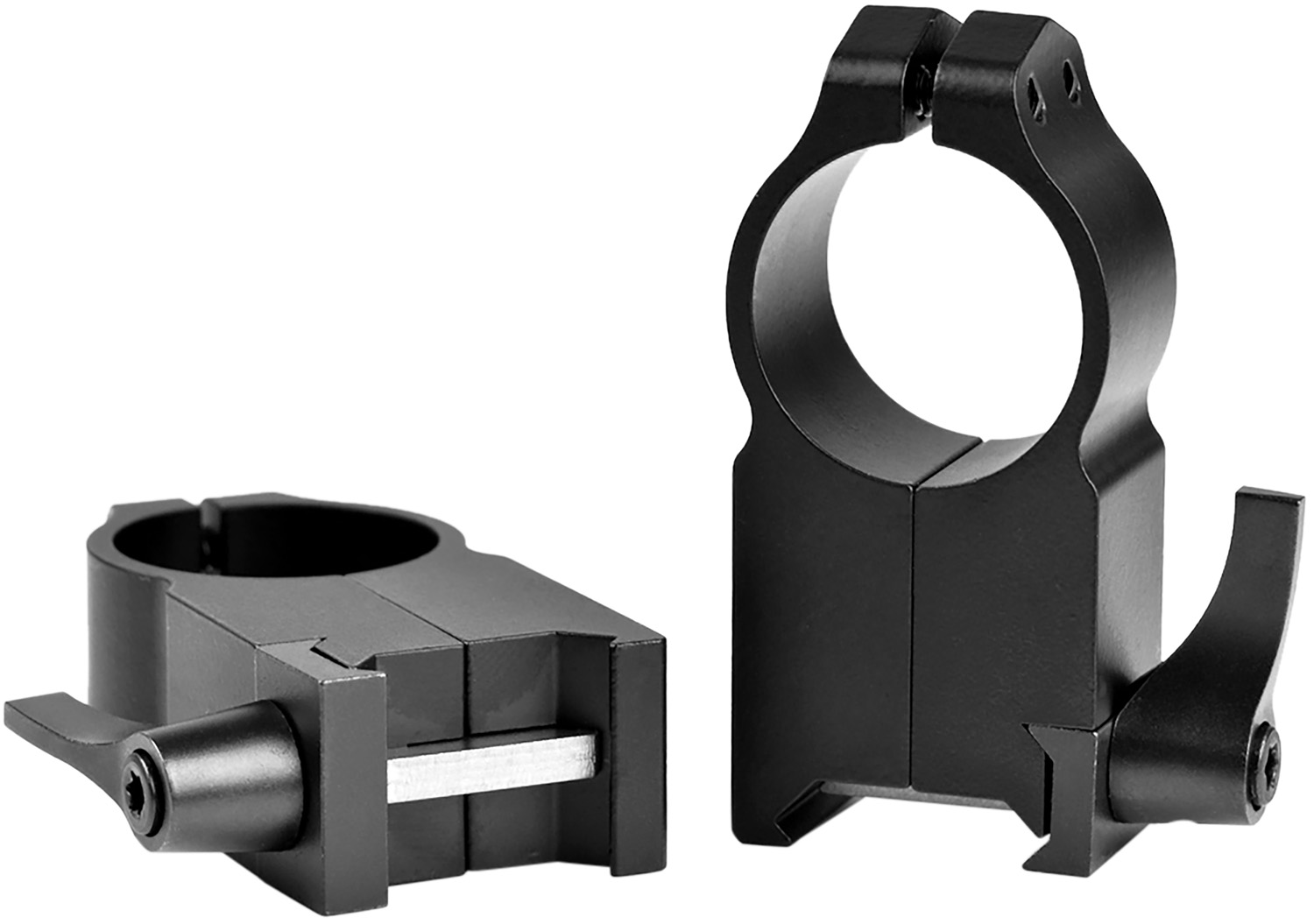 2790.jpg Warne 204LM Vertical Rings Maxima Matte Black 1" Ultra High Quick Detach 0 MOA - Image 1