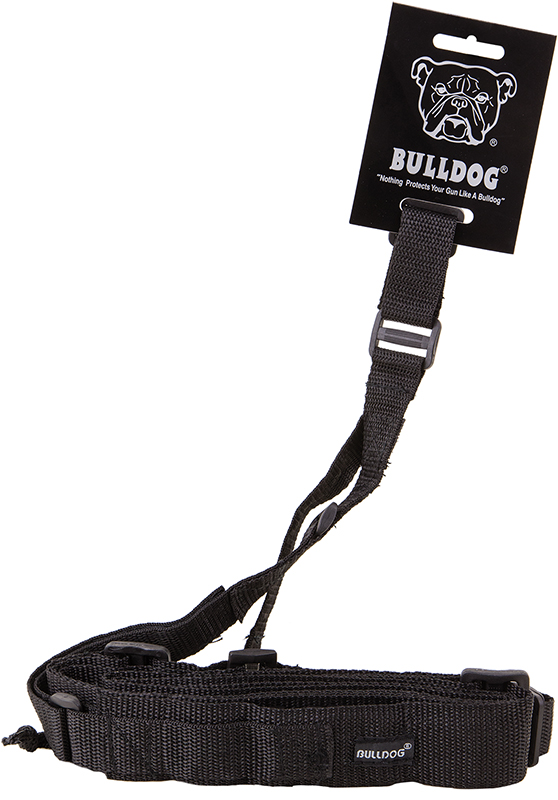 48817.jpg Bulldog BD825 Tactical Adjustable 3 Point Sling Black Nylon Webbing - Image 1