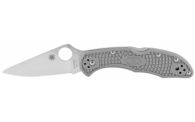 SPYC11FPGY_1.jpg SPYDERCO DELICA4 FFG PLAINEDGE GREY - Image 1