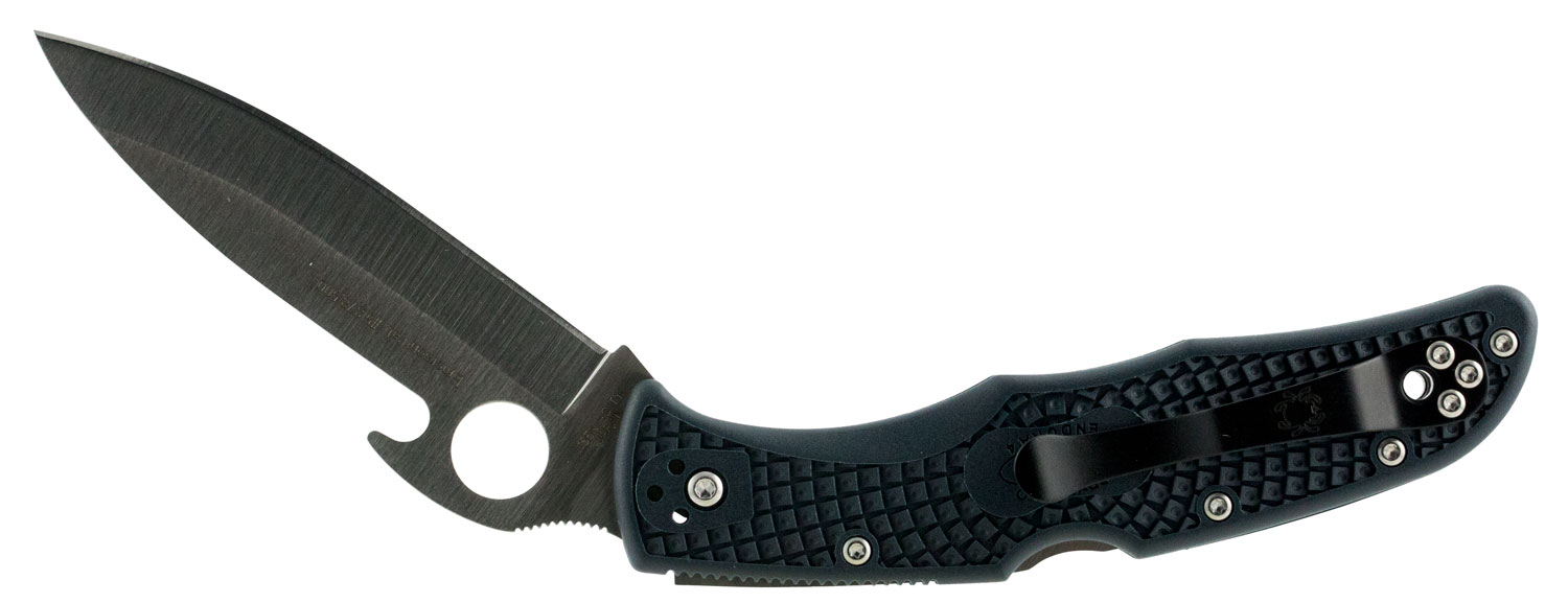 40135.jpg Spyderco C10PGYW Endura 4 Lightweight 3.81" Folding Drop Point Plain VG-10 SS Blade/Gray FRN Handle Includes Pocket Clip - Image 1