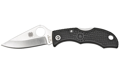 SPYLBKP3_1.jpg SPYDERCO LADYBUG3 BLACK FRN PLAIN - Image 1