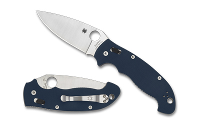 SPYC95GPCBL2_1.jpg SPYDERCO MANIX 2XL G-10 3.85" BLUE - Image 1