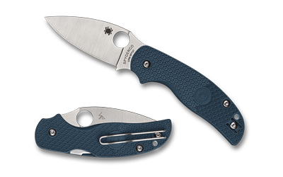 SPYC123PCBL_1.jpg SPYDERCO SAGE 5 LTWT 3" BLUE - Image 1