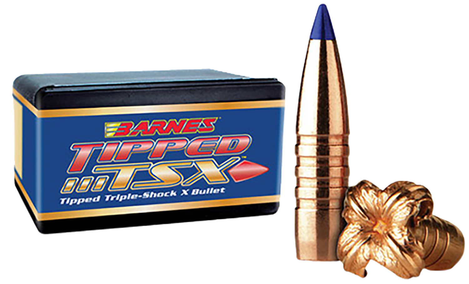 62276.jpg Barnes Bullets 30240 Tipped TSX 6.5Creedmoor 100gr Boat Tail 50/Box - Image 1