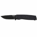 SOG Terminus Bowie Folding Knife 3" Blade Black