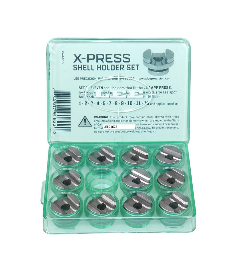https3A2F2Fmedia.chattanoogashooting.com2Fimages2Fproduct2FLEE916222FLEE91622.jpg Lee X-Press Shell Holder Set - Image 1