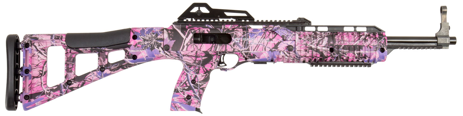 1957.jpg Hi-Point 3895TSPI 3895TS Carbine 380 ACP 10+1 16.50" Threaded Barrel, Country Girl Metal Finish, Country Girl Camo Fixed All Weather Skeletonized Stock & Polymer Grip - Image 1