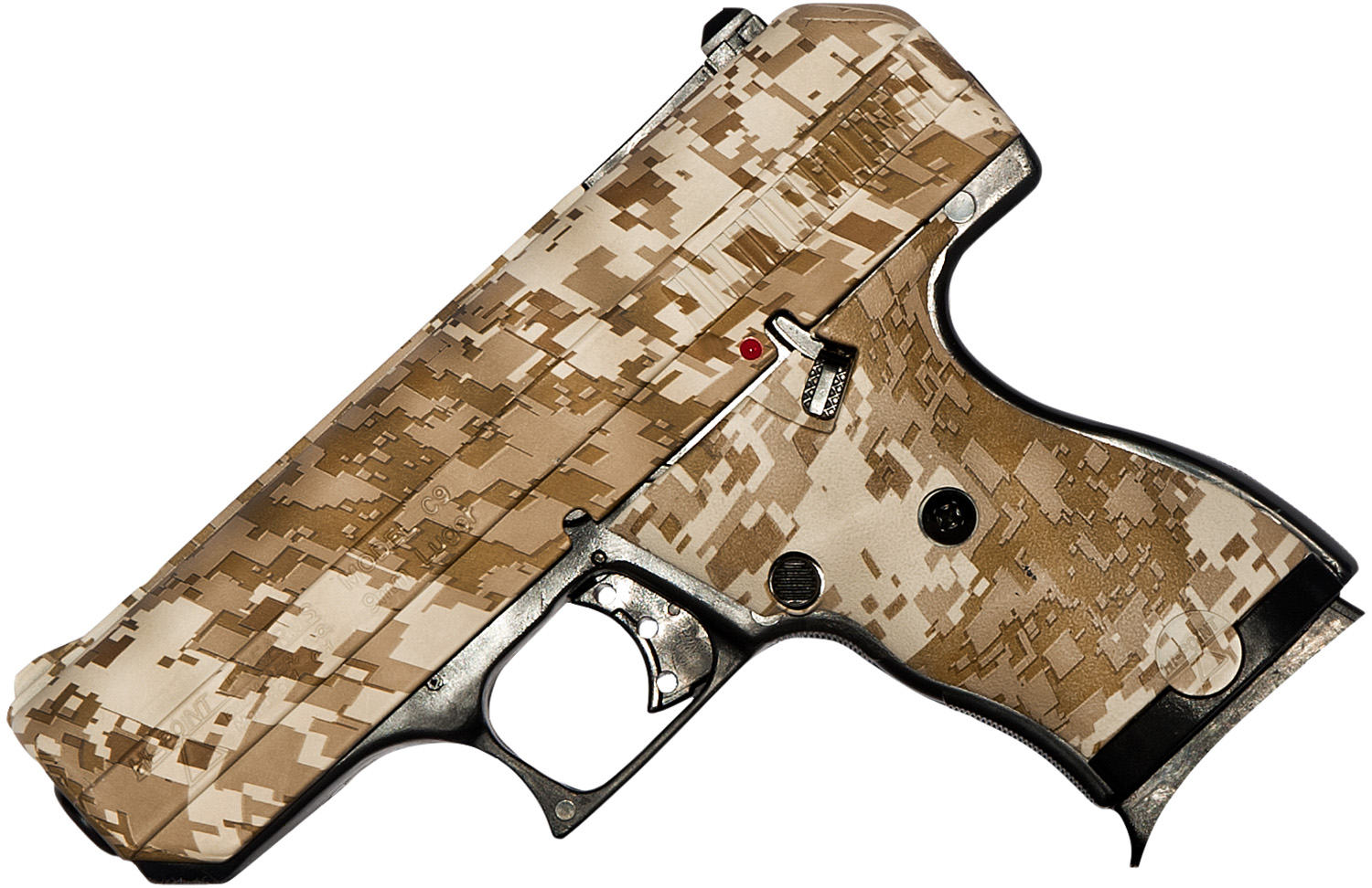 1960.jpg Hi-Point 916DD C9 9mm Luger 8+1, 3.50" Black Steel Barrel, Hydro-Dipped Digital Desert Camo Serrated Steel Slide, Hydro-Dipped Digital Desert Camo Polymer Frame & Grip - Image 1