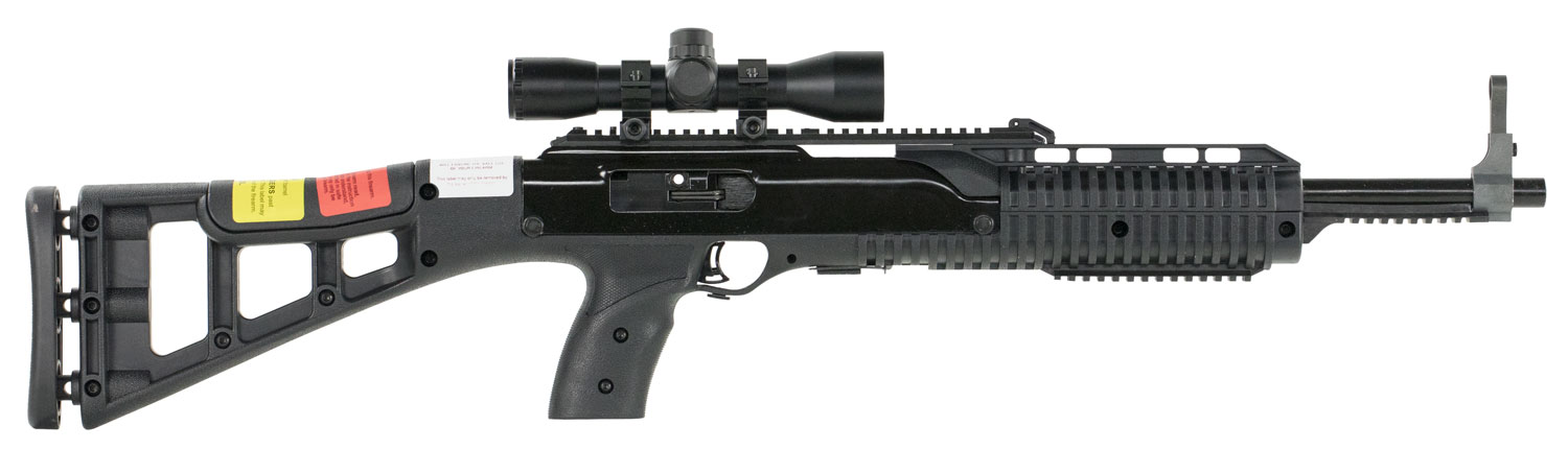 60860.jpg Hi-Point 9954X32TS 995TS Carbine 9mm Luger Caliber with 16.50" Barrel, 10+1 Capacity, Black Metal Finish, Black All Weather Molded Stock & Black Polymer Grip Right Hand - Image 1